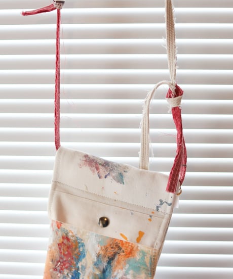 "70年代と2021年を接続するブックバッグ" 197X⇔2021 TINY-BAG, rebuild by vintages