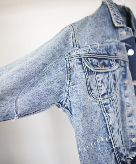 "遊装（遊びに出かける為のデニムコート）" Play clothes (denim coat for going out to play) , rebuild by vintages