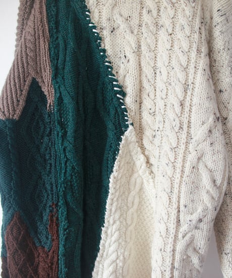 "一息ついて" take a breather knit, Rebuild by vintages