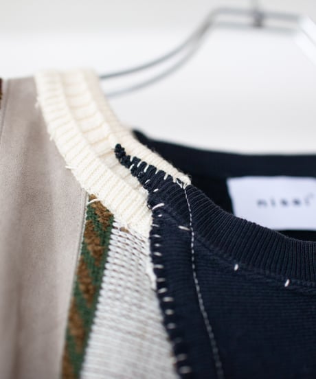 "半信半疑" skeptical pullover, Rebuild by vintages