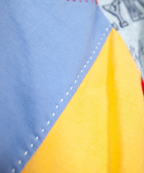 "花が咲いてる住宅街" flower map T-shirts, Rebuild by vintages