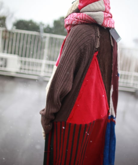 "かわいくておもしろくてしかもあざやか" A cute, interesting and bright dress, Rebuild by vintages