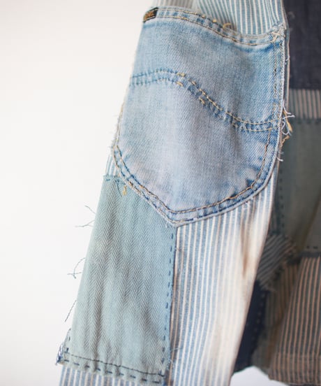 "最初の蘇生のデニム・ジャケット" First resuscitation denim jacket, Rebuild by vintages