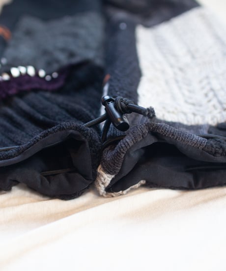 "つぎはぎのアームニット／レッグウォーマー 第五十三色" Arm Knit/Leg Warmers, Rebuild by vintages