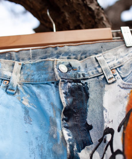 “パンク” punk denim, Based on Vintage Levi’s