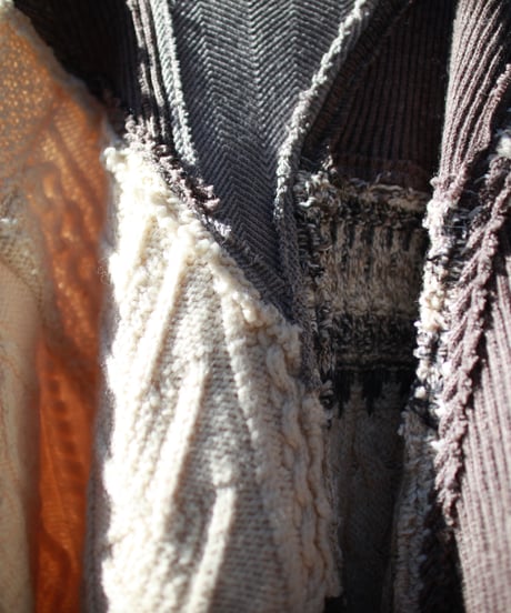 "道中を楽しめばいい" enjoy the road knit, Rebuild by vintages