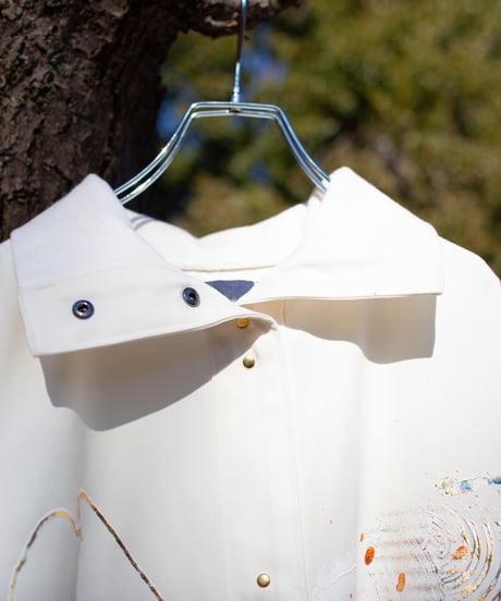 《0＜nisai+α≦Y》 metal hook paint coat / Dreamy white