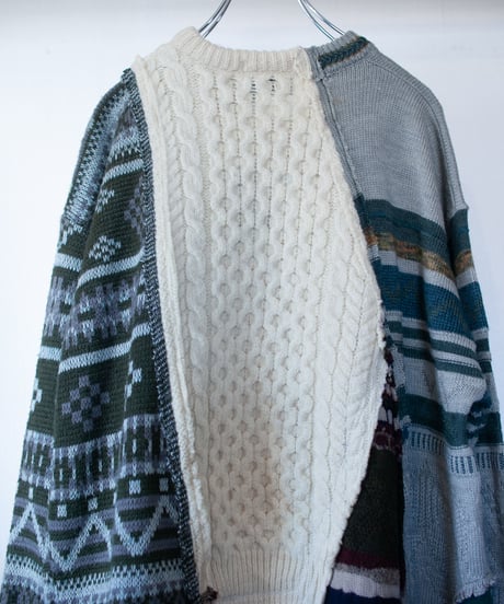 "言葉" Word knit one-piece,Rebuild by vintages