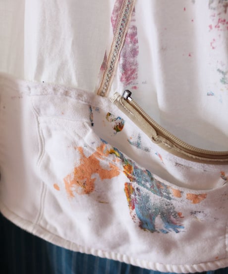 "夏、色隠し、セーラーワンピース" Summer love Sailor collar Dress, Rebuild by vintages
