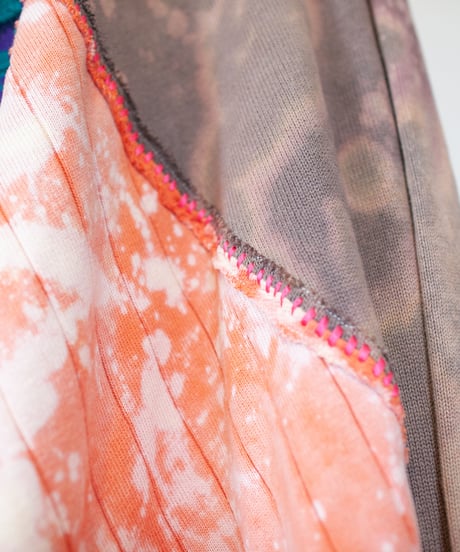 "昇花" sublimation knit, Rebuild by vintages