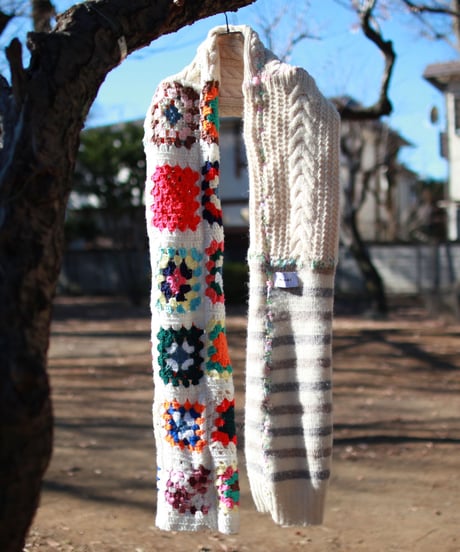 "色に抱かれる彼女のマフラー" Her muffler embraced by color, Rebuild by vintages