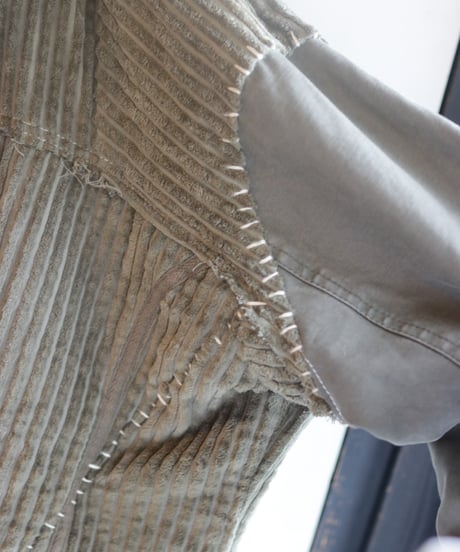 "荒くれ者の約束" Promise of the rough man coat jacket, reconstructed from mix vintages