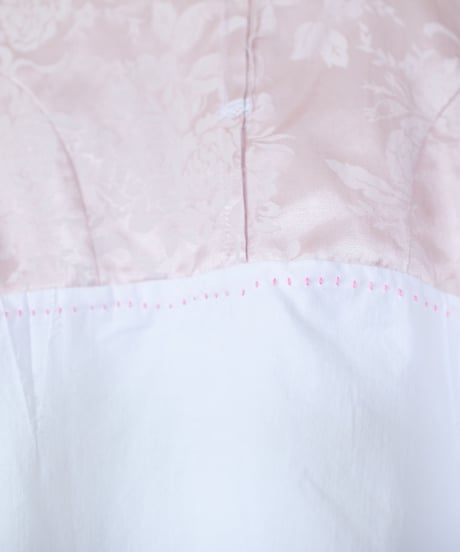 "ひっくりかえったドレスブラウス" upside down dress blouse, rebuild by vintages