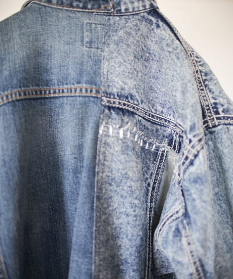 "遊装（遊びに出かける為のデニムコート）" Play clothes (denim coat for going out to play) , rebuild by vintages