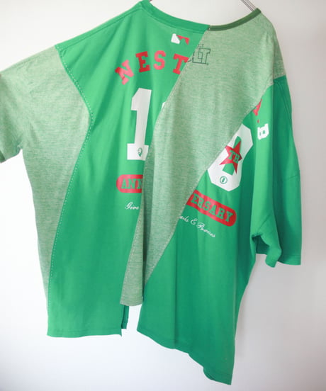 "雨をまねる緑" Green that imitates rain, Rebuild by vintages