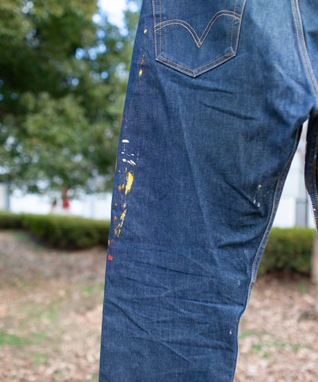 “二つの月” Two moons, a pale star, Based on Vintage Levi’s