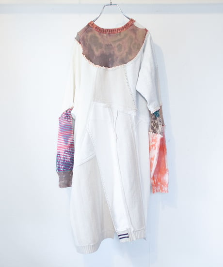 "星見草" chrysanthemum long-knit, Rebuild by vintages