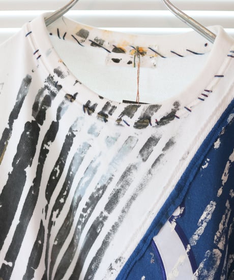 "色彩に変わる途中の青" Blue on its way to becoming a color, rebuild by vintages