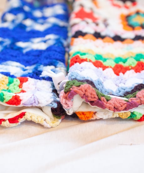 "つぎはぎのアームニット／レッグウォーマー 第五十五色" Arm Knit/Leg Warmers, Rebuild by vintages