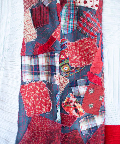 "つぎはぎのアームニット／レッグウォーマー 第四十八色" Arm Knit/Leg Warmers, Rebuild by vintages