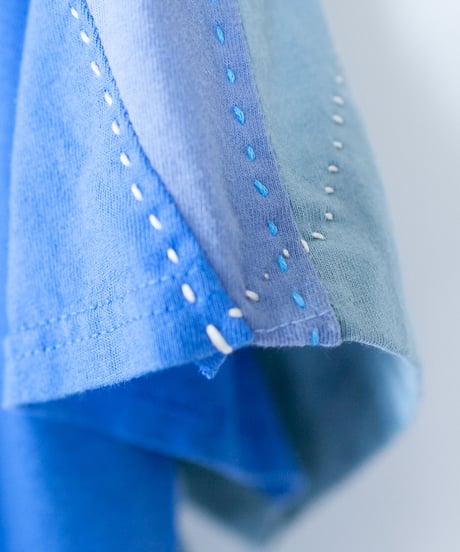 "雨の花" rain flower T-shirts, Rebuild by vintages