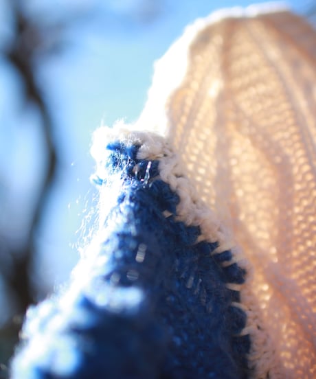 "あの日、青かっただけのニット・セーター 2022年式" Past blue knit, Rebuild by vintages