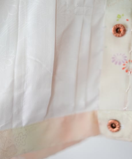 《nisai × soma komatsuno》"遥か彼方の花" Patchwork mods coat, Rebuild by KIMONO