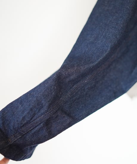 "ブルーグランジフーディーショートジャケット" Blue grunge hoodie short jacekt, Rebuild by vintages