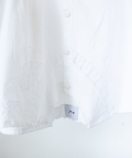 "ひっくりかえったドレスブラウス" upside down dress blouse, rebuild by vintages