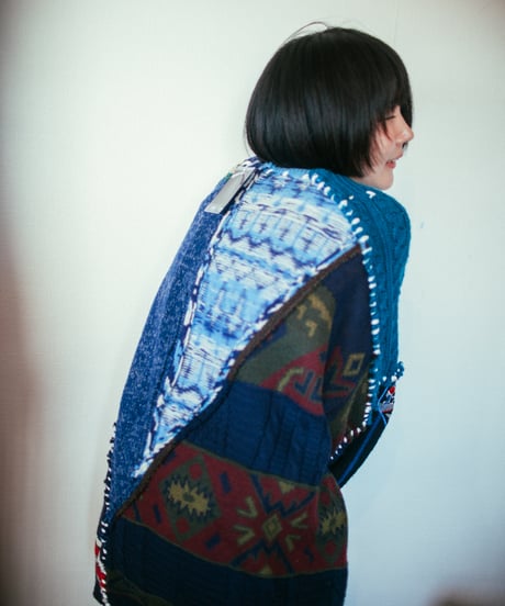 "惑星" planet knit, Rebuild by vintages