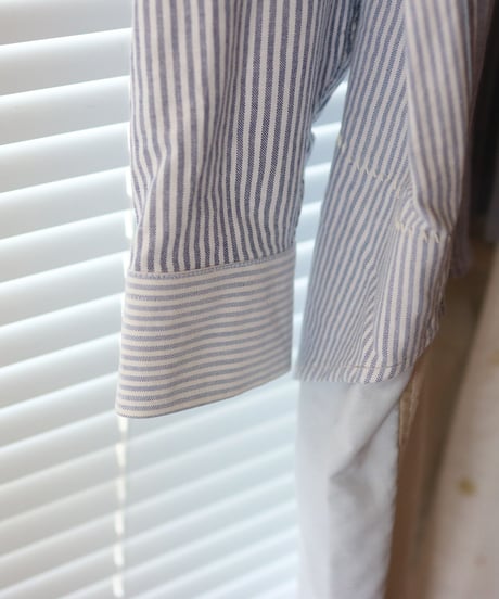 "七青" Seven Blue Colors Long Shirt Rebuild by Vintages