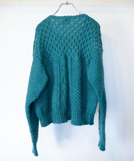 "つぎはぎのラブのセーター 第九色" patchwork of kove knit, Rebuild by vintages