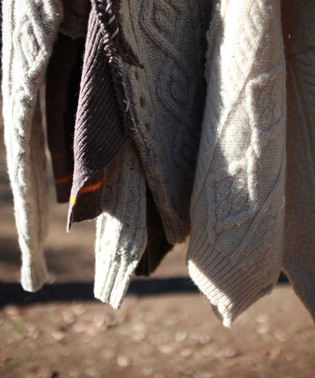 "道中を楽しめばいい" enjoy the road knit, Rebuild by vintages