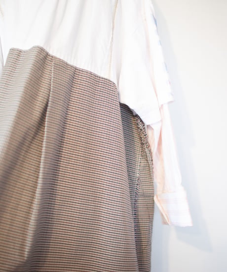 "雨が上がったら虹とお出かけしましょう" Let's go out when it rains Dress, rebuild by vintages