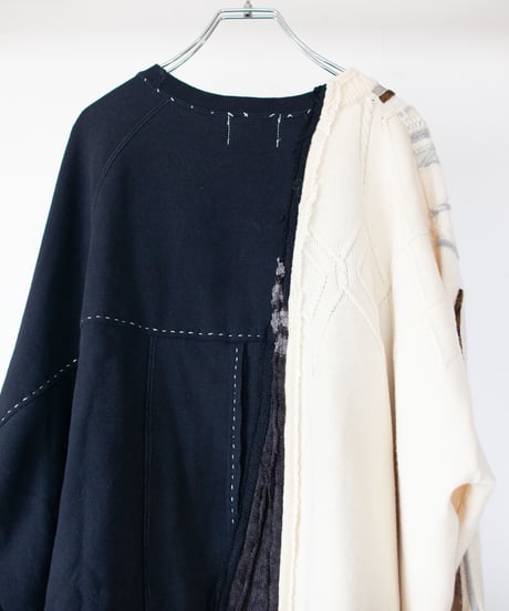 "半信半疑" skeptical pullover, Rebuild by vintages