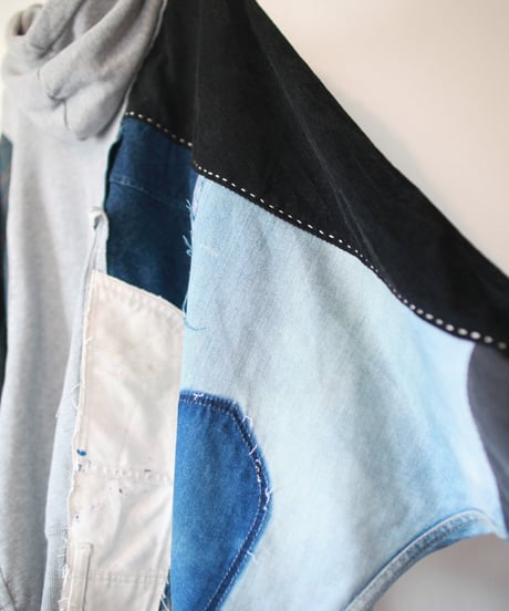 "日食" Solar eclipse pull-over, Rebuild by vintages