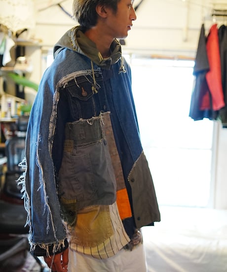 "春は背中から訪れる" Spring has come from back, Rebuld by vintages