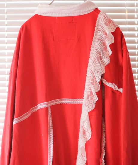 "三角関係のラガーガール・ワンピース" Love triangle lager girl dress, rebuild from vintages