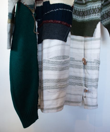 "言葉" Word knit one-piece,Rebuild by vintages