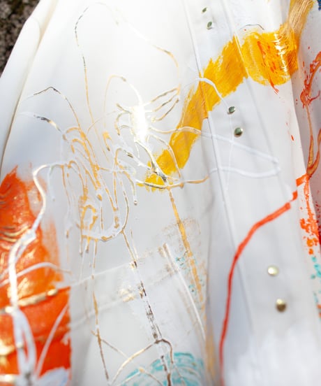 《0＜nisai+α≦Y》 metal hook paint coat / Dreamy white