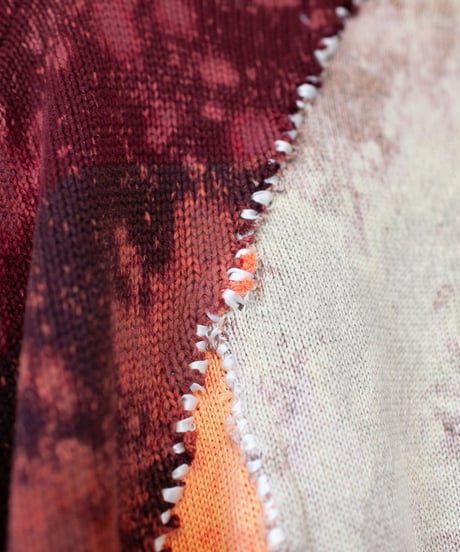 "水月鏡花" Flower knit that you can see but you can't get, Rebuild by vintages