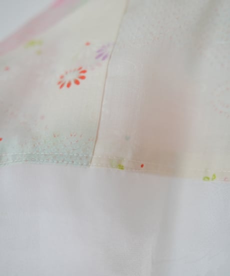 《nisai × soma komatsuno》"遥か彼方の花" Patchwork mods coat, Rebuild by KIMONO