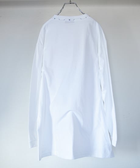 "私だけの花のロンT / 第八十一色" my own flower L/S T-shirt, Patchworked by vintages