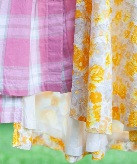 "咲きはじめ" beginning to bloom dress, Rebuild by vintages