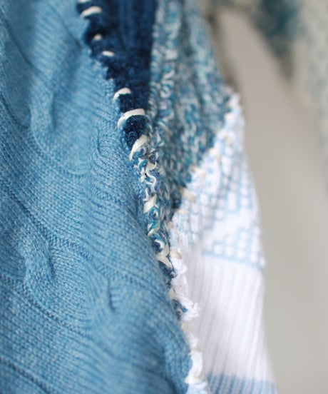 "あなたによく似たアシンメトリー" Asymmetry that looks a lot like you knit, Rebuild by vintages
