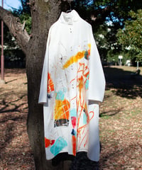 《0＜nisai+α≦Y》 metal hook paint coat / Dreamy white