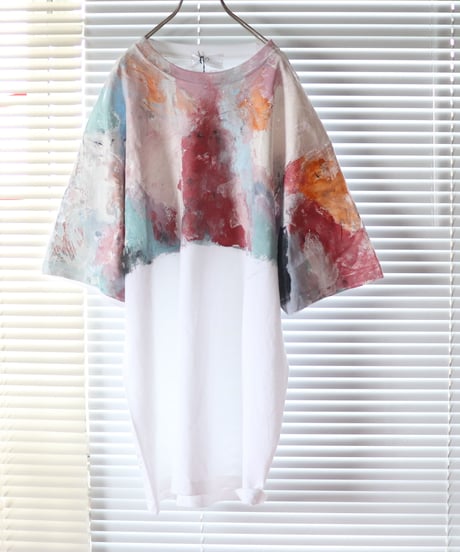 "六月の色彩交遊 第一色" Hand painted color T-shirts