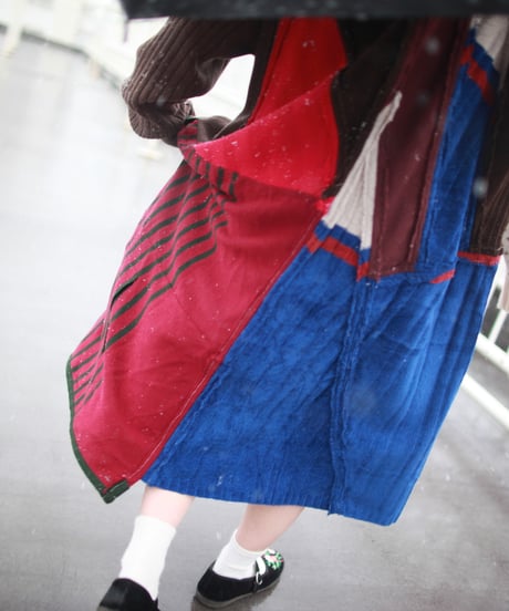 "かわいくておもしろくてしかもあざやか" A cute, interesting and bright dress, Rebuild by vintages