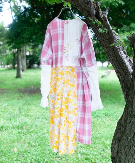 "咲きはじめ" beginning to bloom dress, Rebuild by vintages