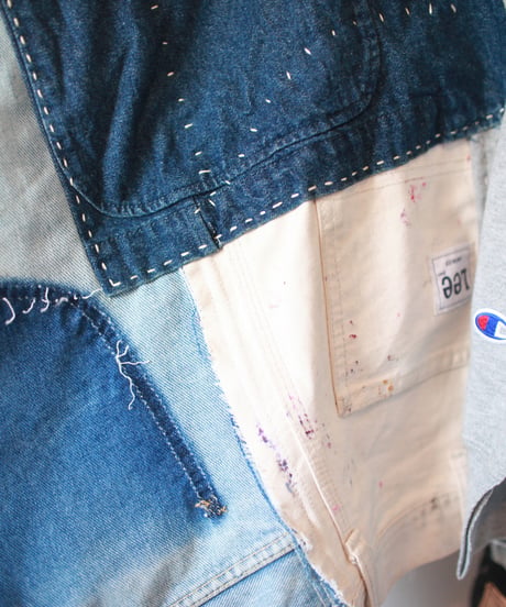 "日食" Solar eclipse pull-over, Rebuild by vintages